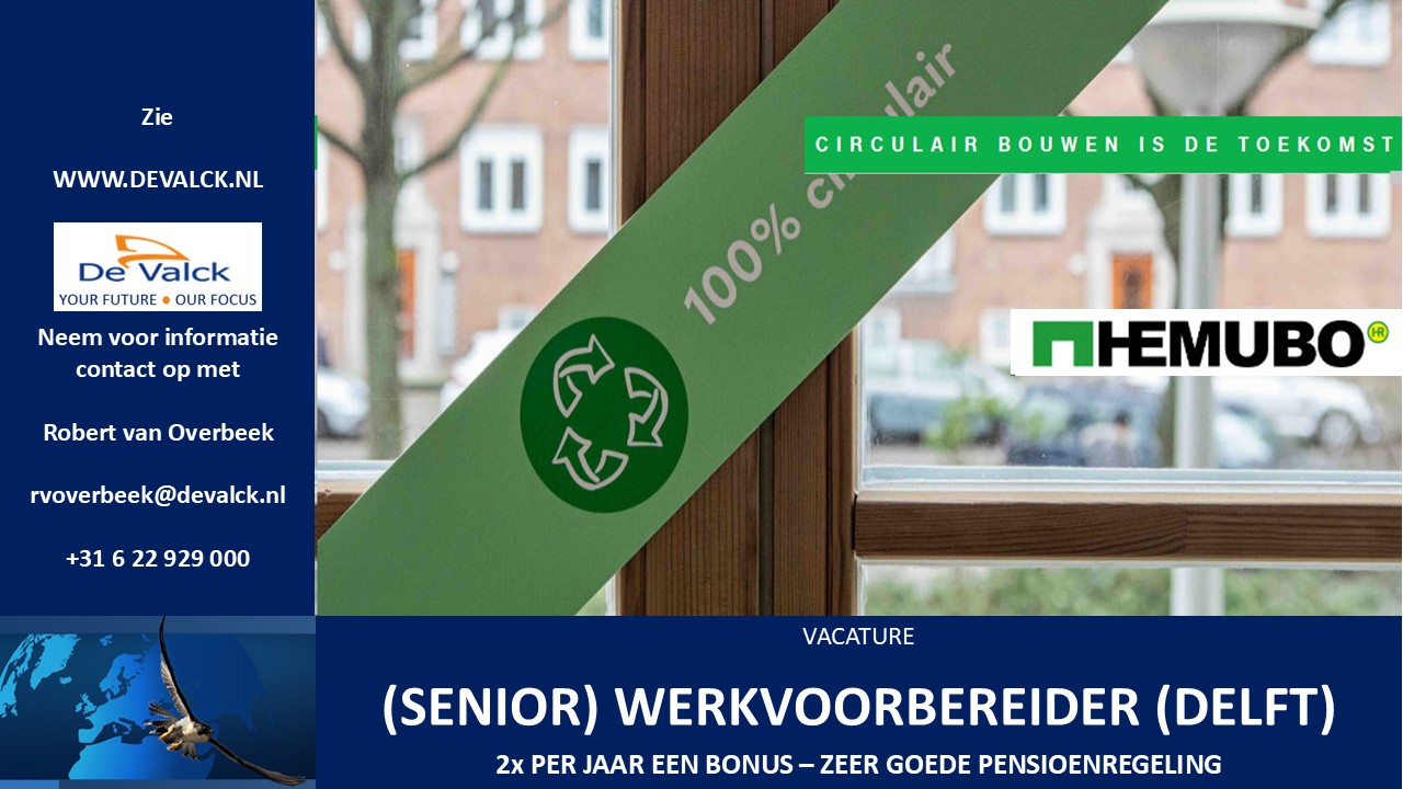 LinkedIn vacature Wvb Delft 08 2025